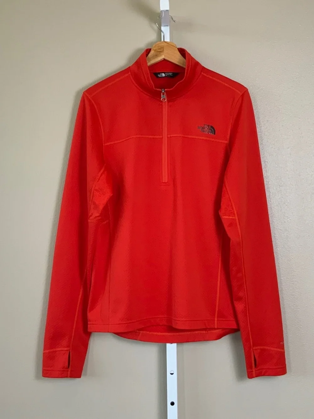 The North Face Half Zip Textured Performance Long Sleeve Pullover